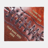 Speciaal cadeautje voor Football Coach, Blanket Fleece Deken (Voorkant (Horizontaal))