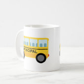 Speciaal cadeautje voor hoofdschoolbus koffiemok (Voorkant links)