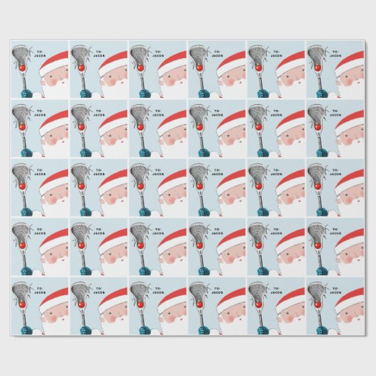 Speciaal cadeautje voor Lacrosse Holiday Cadeaupapier (Vlak)