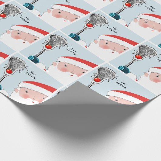 Speciaal cadeautje voor Lacrosse Holiday Cadeaupapier (Hoek)