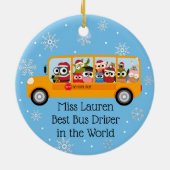 Speciaal cadeautje voor leerlingen en studenten keramisch ornament (Achterkant)