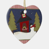 Speciaal cadeautje voor lerarenfeestdag keramisch ornament (Rechts)