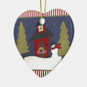 Speciaal cadeautje voor lerarenfeestdag keramisch ornament (Links)