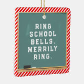 Speciaal cadeautje voor lerarenfeestdag keramisch ornament (Rechts)