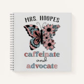 Speciaal cadeautje voor onderwijsvoorlichters notitieboek (Voorkant)