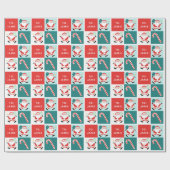 Speciaal cadeautje voor Pickleball Holiday Cadeaupapier (Vlak)