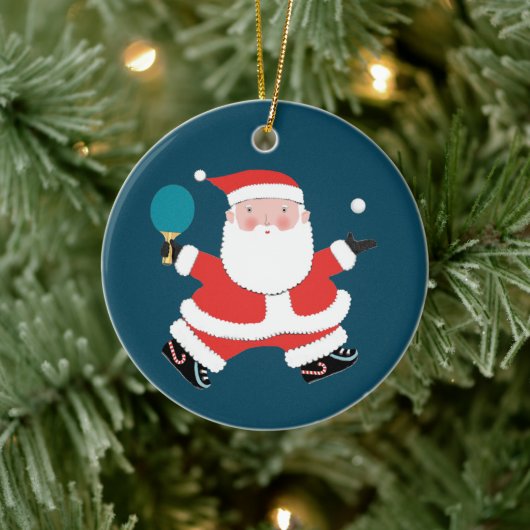 Speciaal cadeautje voor Tennis-feestdag Keramisch Ornament (Boom)