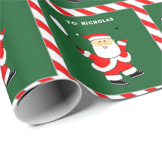 Speciaal cadeautje voor Vakantie voor Squash Playe Cadeaupapier (Rol Hoek)