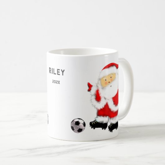 Speciaal cadeautje voor voetbalvakantie koffiemok (Voorkant rechts)