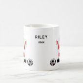 Speciaal cadeautje voor voetbalvakantie koffiemok (Center)