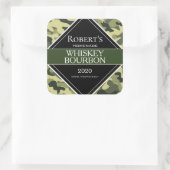 Speciaal Camouflage Moonshine/Whiskey Label (Tas)