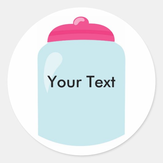 Speciaal Candy Jar Sticker (Voorkant)