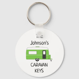 Speciaal Caravan Keys, naam Sleutelhanger