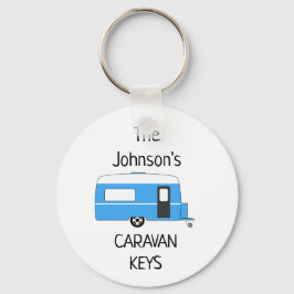 Speciaal Caravan Keys, naam Sleutelhanger