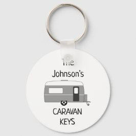 Speciaal Caravan Keys, naam Sleutelhanger