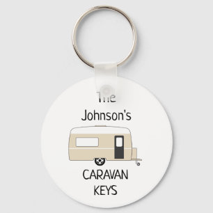 Speciaal Caravan Keys, naam Sleutelhanger