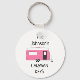 Speciaal Caravan Keys, naam Sleutelhanger