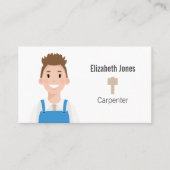 Speciaal Carpenter Avatar-Visitekaartje Visitekaartje (Voorkant)