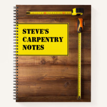 Speciaal Carpentry-Notitieboek