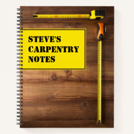 Speciaal Carpentry-Notitieboek Notitieboek