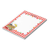 Speciaal Cartoon voor zwarte labrador Bakery Notitieblok (Linkerzijde)