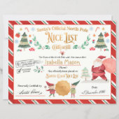 Speciaal certificaat van de lijst van Santa Offici (Voorkant)