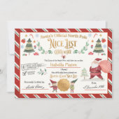 Speciaal certificaat van de lijst van Santa Offici Kaart (Voorkant)