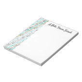 Speciaal Clarinet Musician Teacher Player Gift Notitieblok (Linkerzijde)