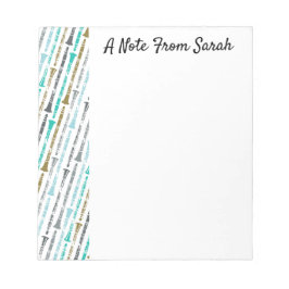 Speciaal Clarinet Musician Teacher Player Gift Notitieblok