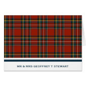 Speciaal Classic Red Scottish Tartan (Voorkant Horizontaal)