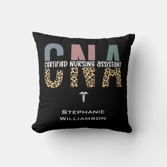 Speciaal CNA-gecertificeerd verpleegassistent Kussen (Voorkant)