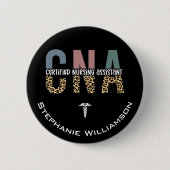 Speciaal CNA-gecertificeerd verpleegassistent Ronde Button 5,7 Cm (Voorkant)