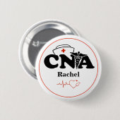 Speciaal CNA-gecertificeerd verpleegassistent Ronde Button 5,7 Cm (Voorkant /achterkant)