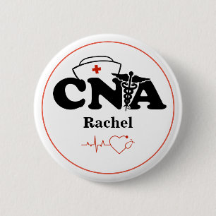 Speciaal CNA-gecertificeerd verpleegassistent Ronde Button 5,7 Cm