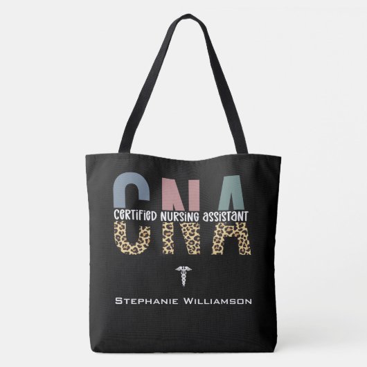 Speciaal CNA-gecertificeerd verpleegassistent Tote Bag (Achterkant)