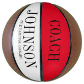 Speciaal coach team basketbal (Verticaal)