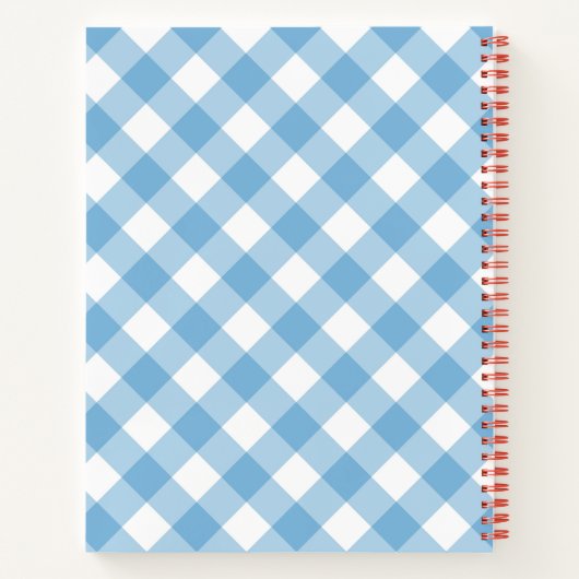 Speciaal Cookbook (je foto) Ontvang Notitieboek (Achterkant)