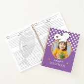 Speciaal Cookbook (je foto) Ontvang Notitieboek (Binnen)