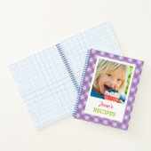 Speciaal Cookbook (je foto) Ontvang Notitieboek (Binnen)