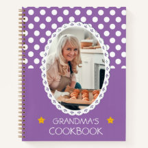 Speciaal Cookbook (je foto) Ontvang Notitieboek