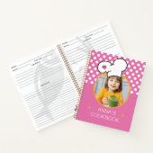 Speciaal Cookbook (je foto) Ontvang Notitieboek (Binnen)