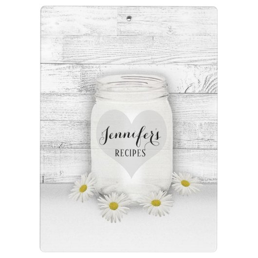 Speciaal Cookbook voor recept Klembord (Achterkant)