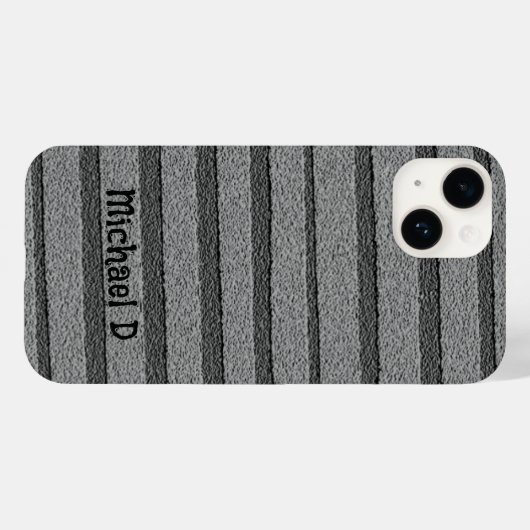 Speciaal Cool Simple Stripe Patroon Case-Mate iPhone Case (Achterkant (horizontaal))