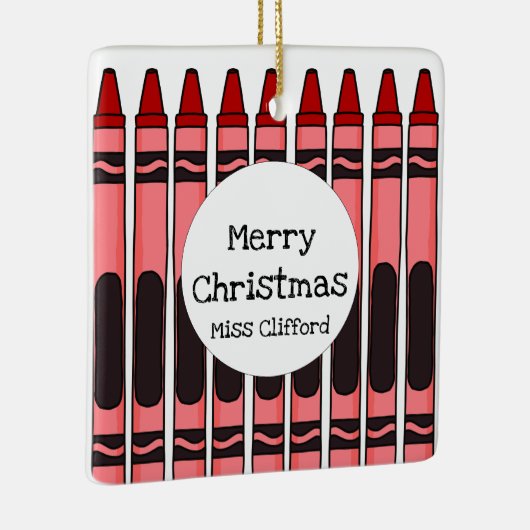 Speciaal Crayon Keramisch Ornament (Rechts)