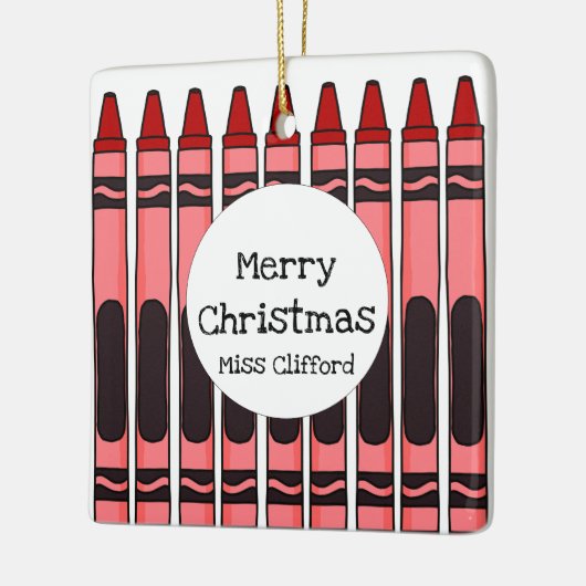 Speciaal Crayon Keramisch Ornament (Links)
