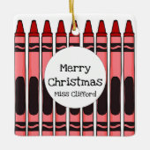 Speciaal Crayon Keramisch Ornament (Voorkant)