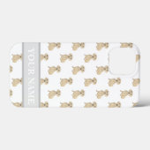 Speciaal Cream Smooth Dachshund Case-Mate iPhone Case (Achterkant (horizontaal))