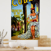 Speciaal  Cuba-reisposter Poster (Keuken)