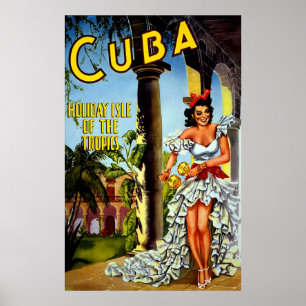 Speciaal  Cuba-reisposter Poster