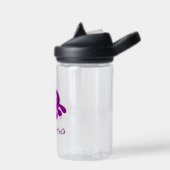 Speciaal Cute Cartoon Paars Octopus Waterfles (Links)